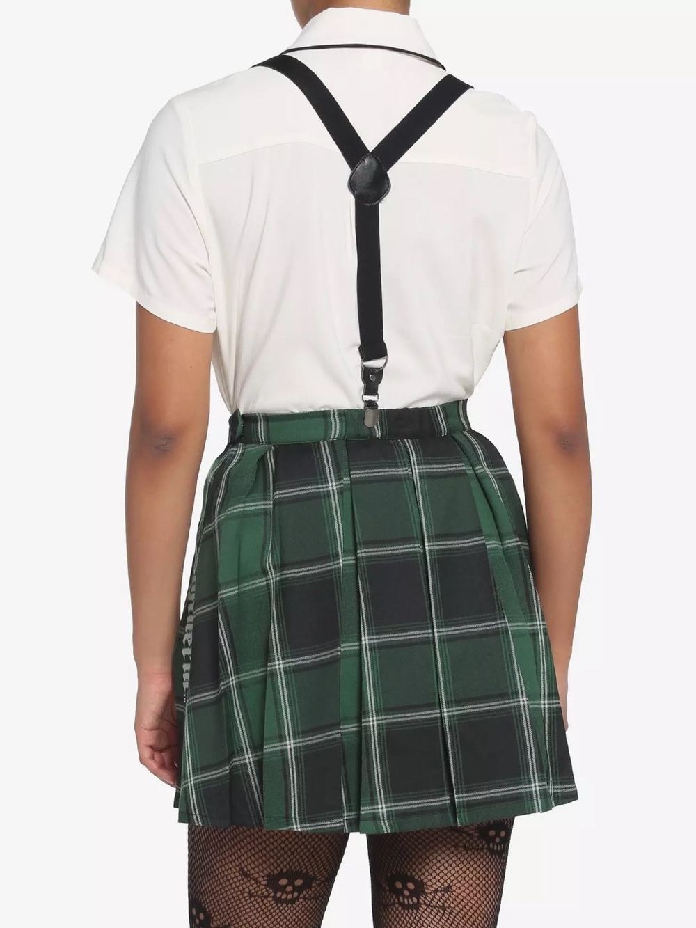 Harry Potter Slytherin Plaid Skirt - Picture 2 of 8
